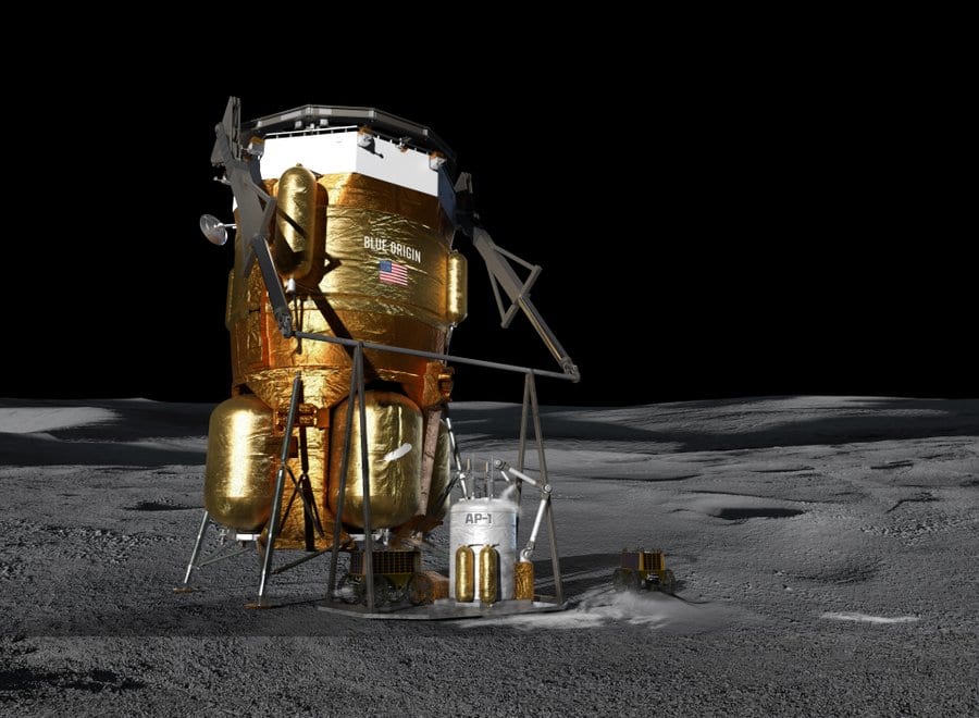 Blue Origin、月の砂から酸素を生成——「Air Pioneer」技術を発表